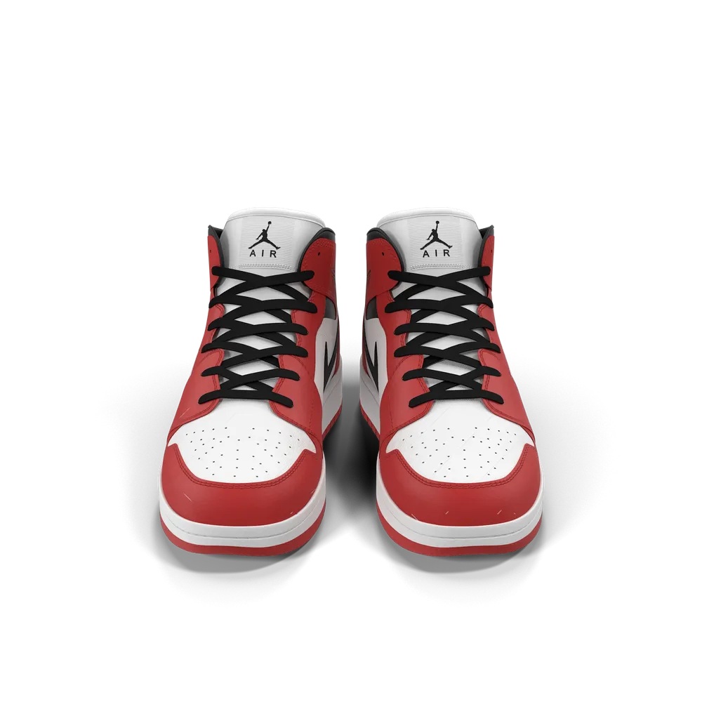 Nike Air Jordan 1 Red And Black